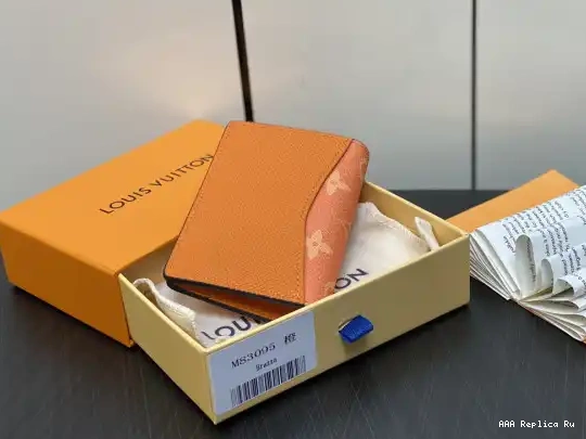 AAA Pruses Bags Organizer-7.5*11.1*1 Pocket cm VUITTON LOUIS 0701